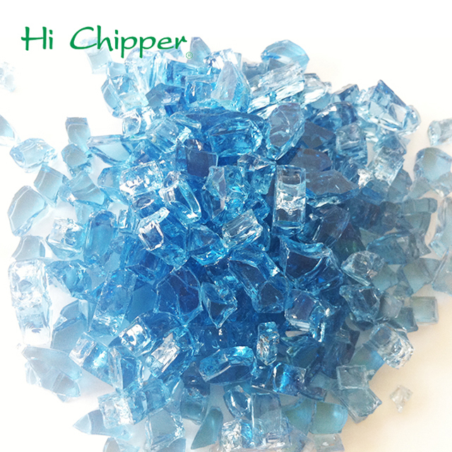 Crushed Tempered Glass Chips for Fire Pit