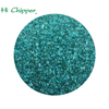 Blue Glass Beads Colored Glass Chips in Terrazzo Decoration