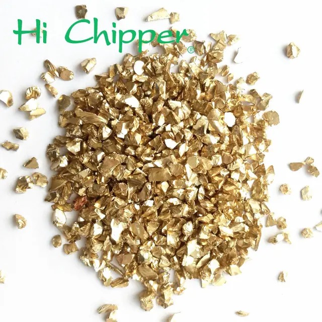 Crushed glass