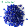 Building Material Terrazzo Flooring Chips Dark Blue Glass Chips
