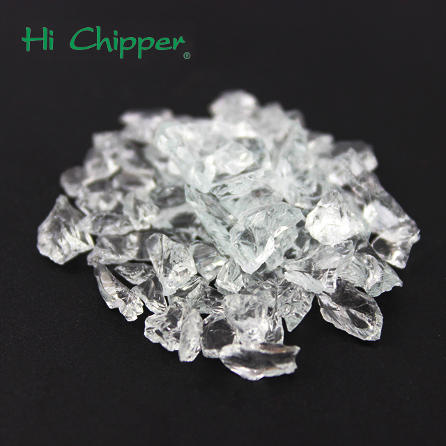 Wholesale Manufacturer Clear Crushed Glass for Garden Decoration