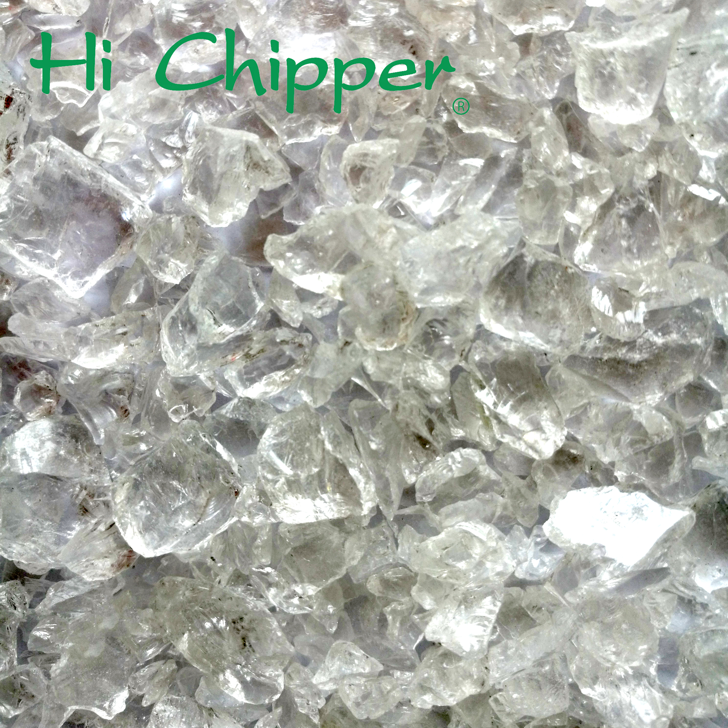 0.5-1.5 mm Crushed Crystal Glass Scrap for Water Filter Media