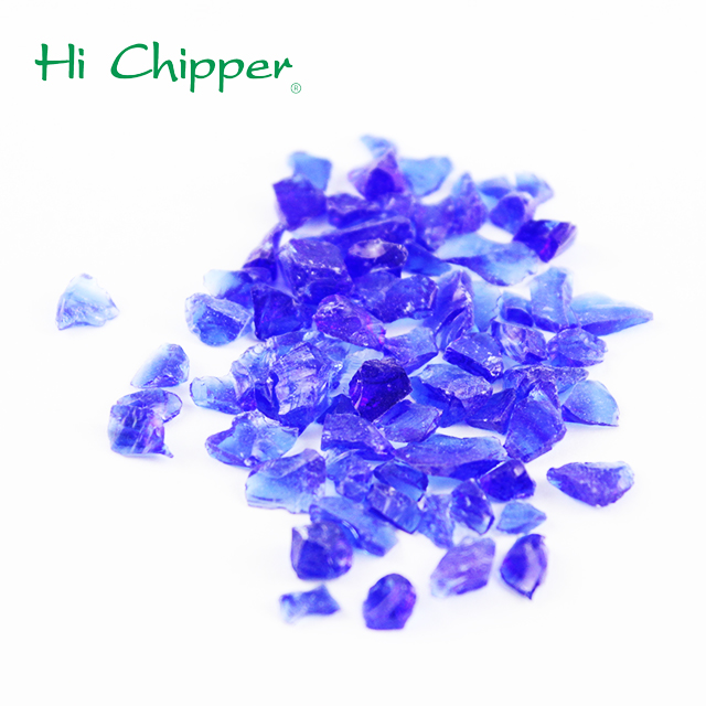 Factory Better Price Crushed Colored Glass Chips for Terrazzo And Arts Decoration
