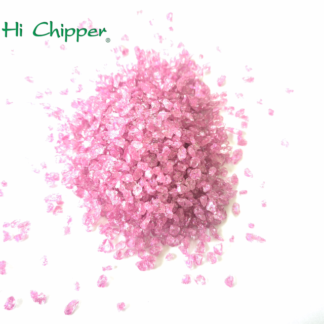 Crushed Glass Glitter Chips Nail Art DIY Parquet Decoration