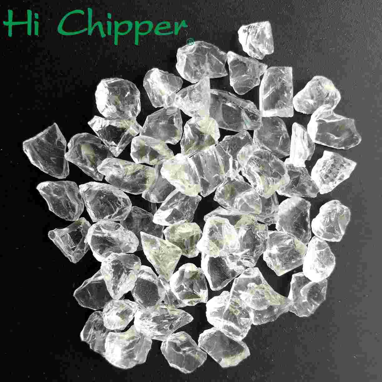 Recycled Broken Colored Glass Terrazzo Green Glass Chips