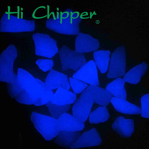 Glow in The Dark Crushed Glass Chips Stone