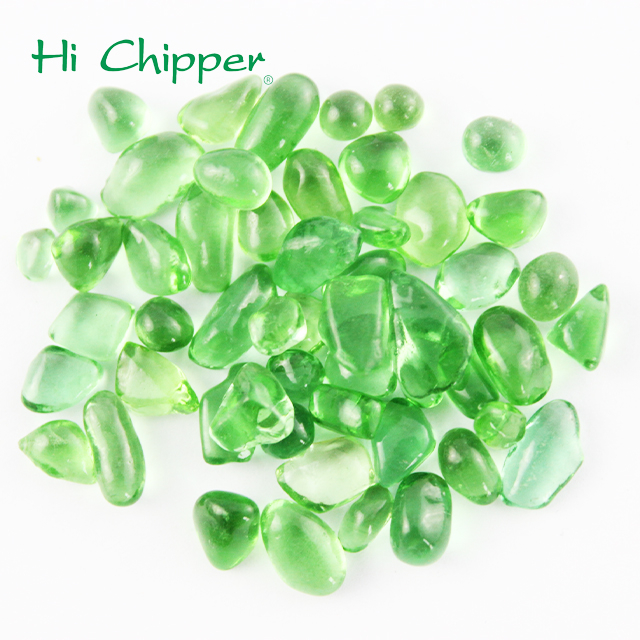 Light Green Glass Beads Used in Swimming Pool