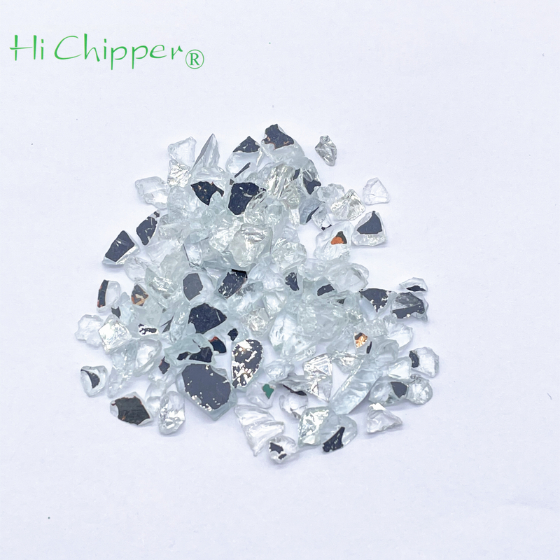 Crystal Crushed Glass Mirror Chips for Crafts and Arts Decoration