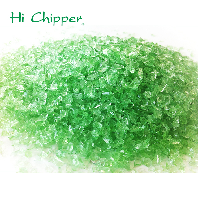 Crushed Colored Glass Chips Granule for Building Glass for Hotel Flooring Decoration