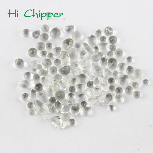Recycled Glass Bead Crushed Glass Used for Swimming Pool Decoration