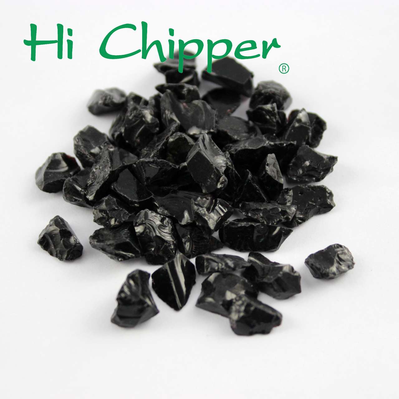 Crushed Colored Glass Dark Green Glass Chips