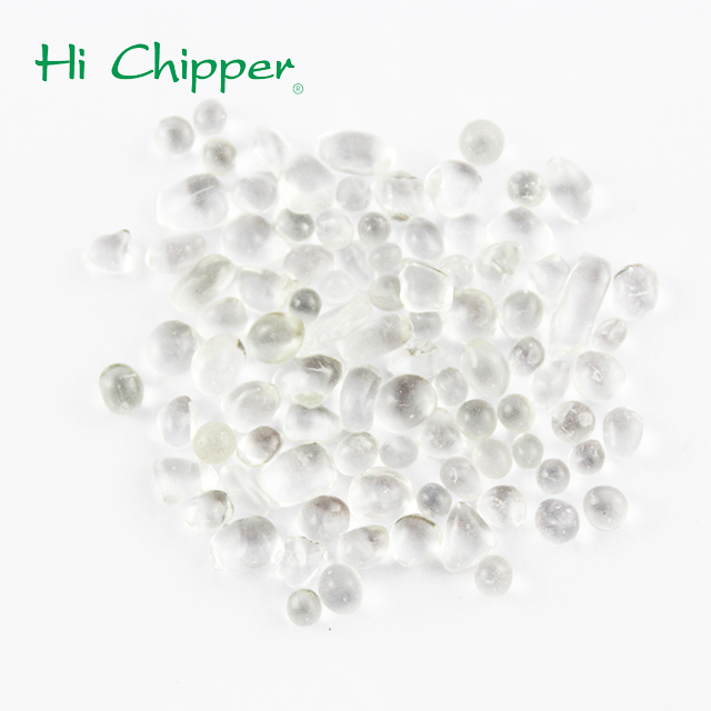 clear glass beads