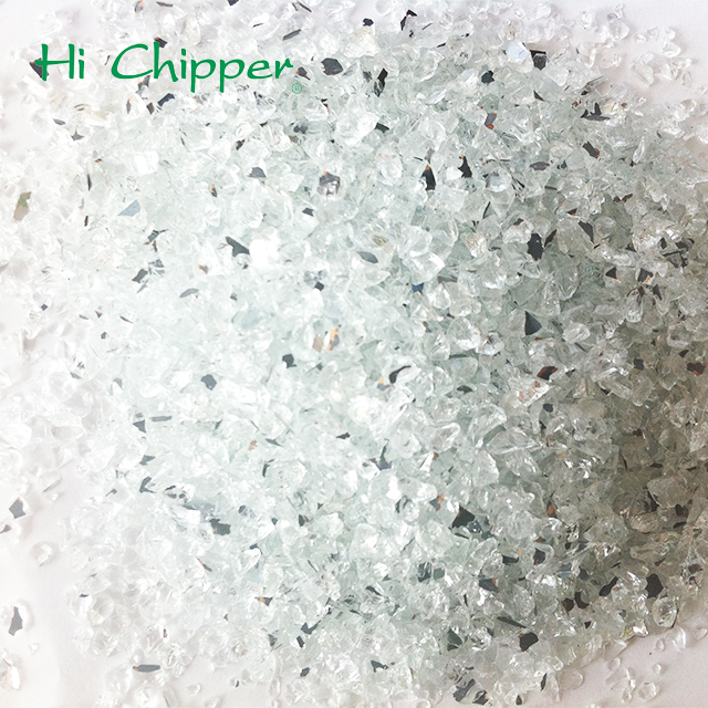 Crystal Colorful Crushed Glass for Crafts Terrazzo - China Glass Granule,  Glass Sands