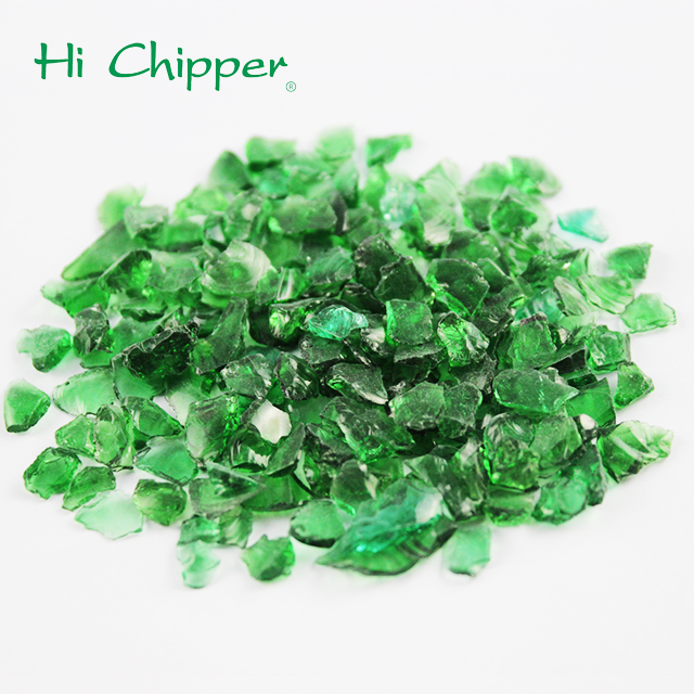 Recycled Decorative Colored Crushed Glass used on Engineered Stone Crafts
