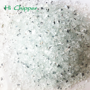 Hi Chipper Glass High Luster Reflective Crushed Glass Mirror for Decoration