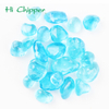 Crushed Glass Transparent Water Beads in Swimming Pool