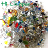 Recycled Broken Glass Chips and Glass Sand Stained Glass for Building Decoration