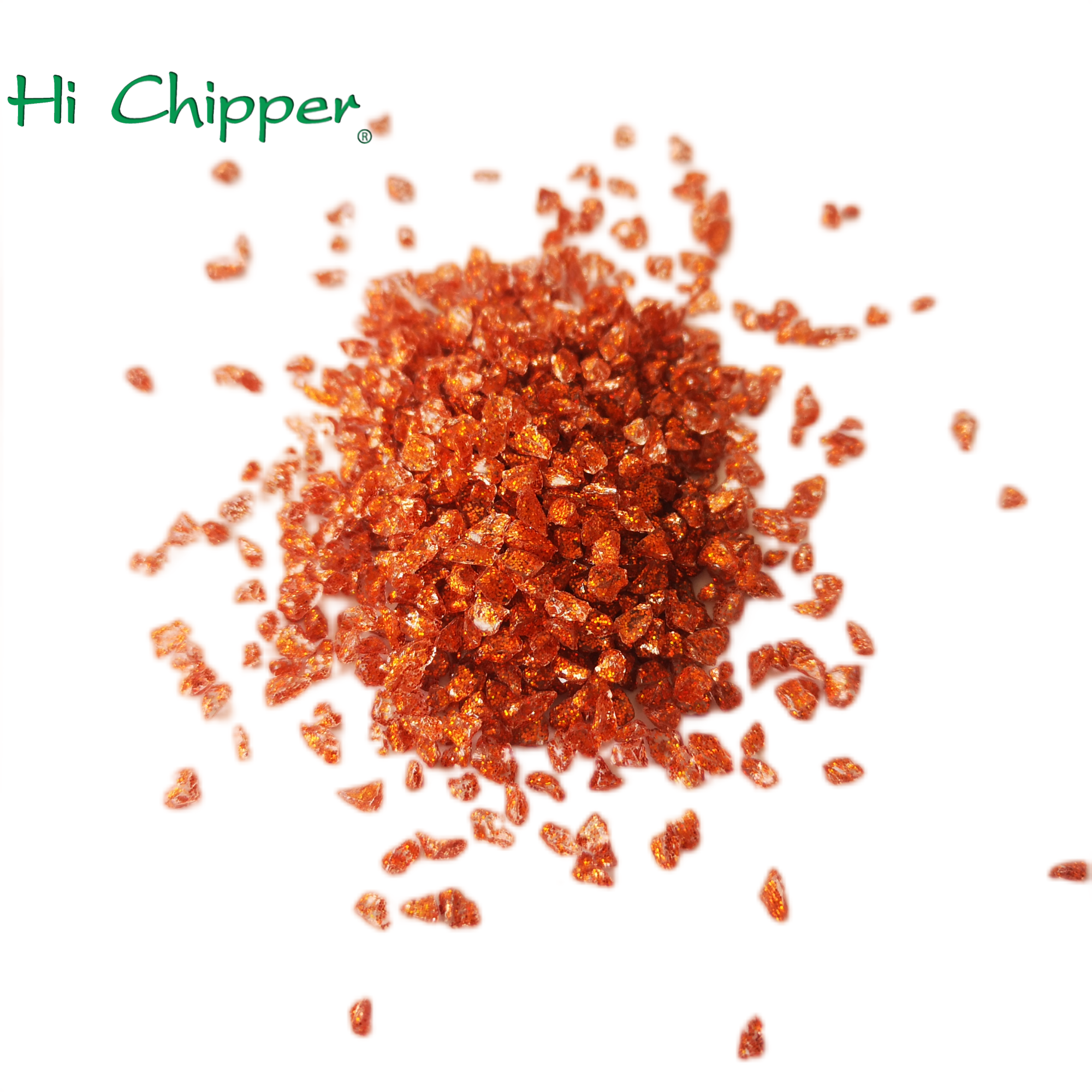 Crushed Glass Glitter Chips Nail Art DIY Parquet Decoration