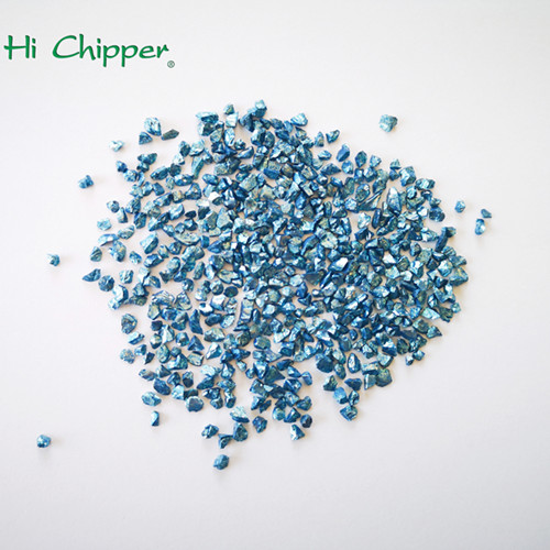 Colorful Coated Crushed Glass Sand Particle for Tile Terrazzo And Decoration