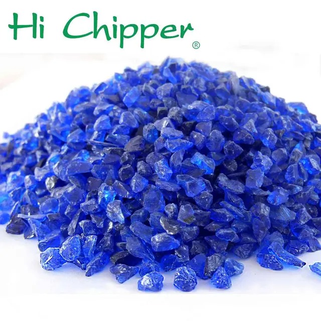 Crushed glass