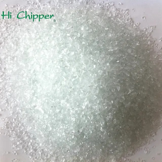 Crushed glass