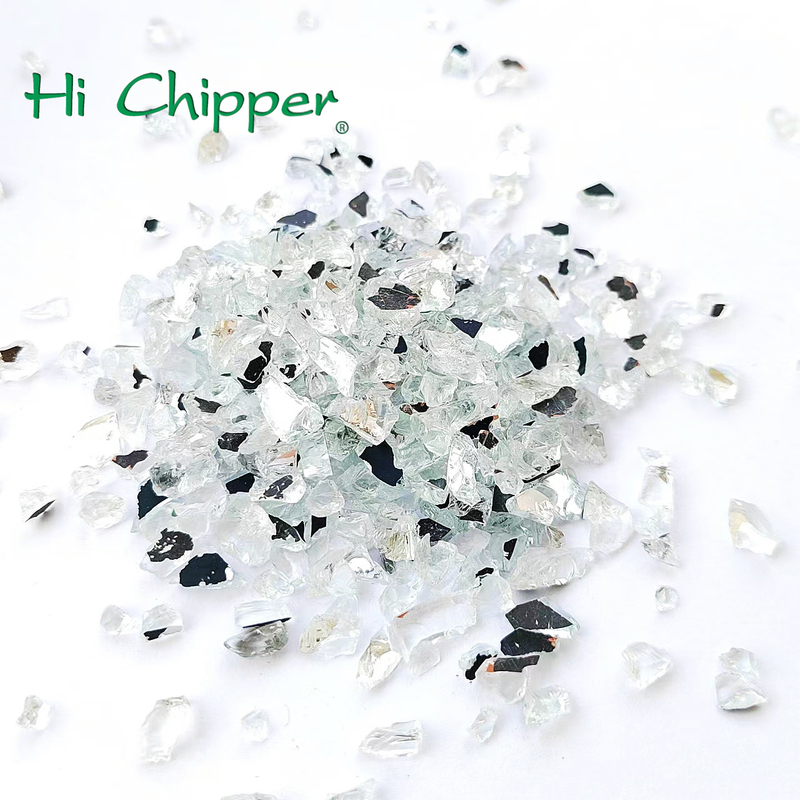 2.5-4.0mm Crushed Crystal Crushed Mirror Glass in Vase Filler