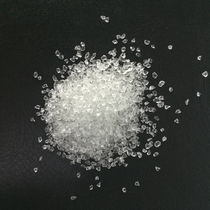 Crushed glass filter media