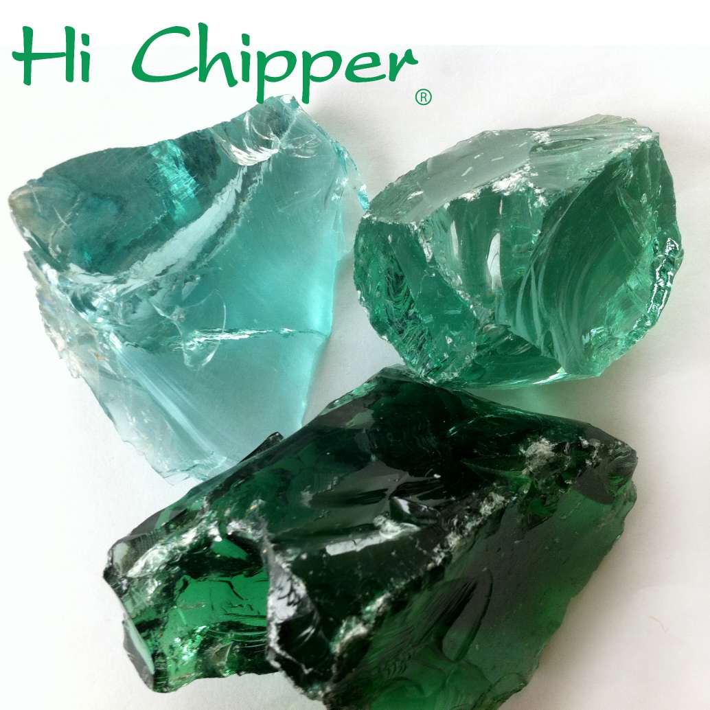 Colored Decorative Glass Rocks